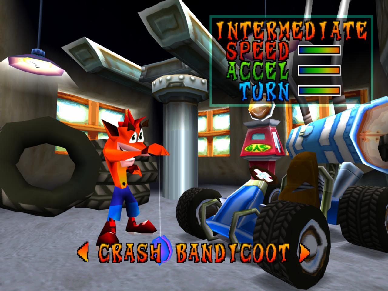 Imagem 2 da seção Crash Team Racing (PlayStation - 1999) em Mascotes e seus jogos de Kart - lista das séries relevantes