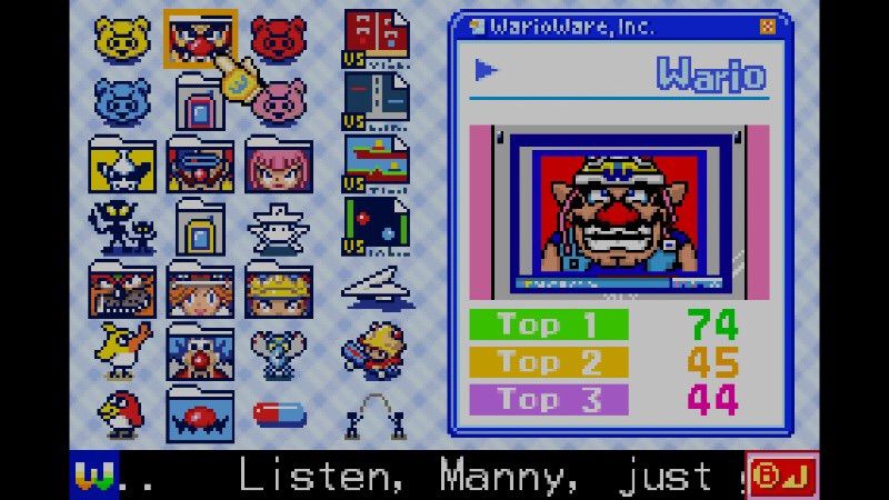 Imagem 10 da seção Wario Ware em Os grandes jogos dos personagens secundários