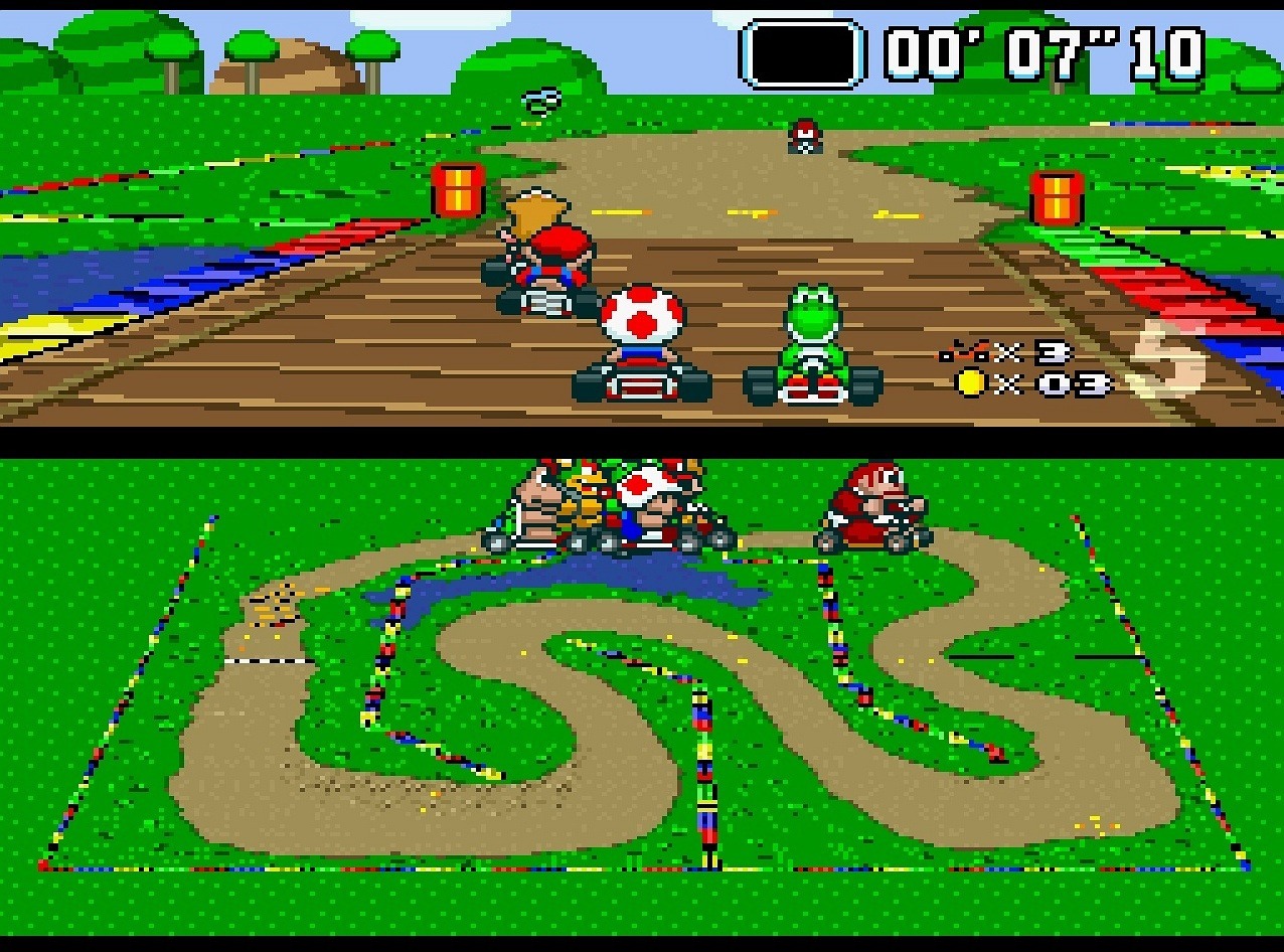 Imagem 9 da seção Os pilotos de Super Mario Kart em Super Mario Kart: O início de um novo gênero