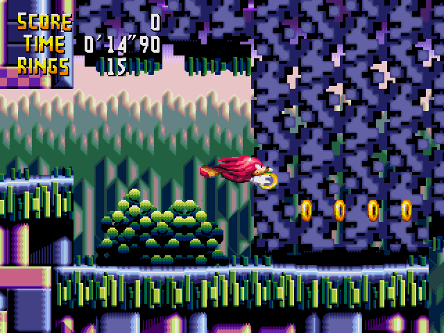 Imagem 4 da seção Knuckles' Chaotix em Os grandes jogos dos personagens secundários