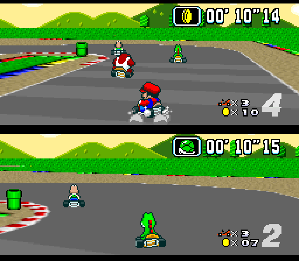 Imagem 12 da seção Os itens "Trapaceiros" em Super Mario Kart: O início de um novo gênero