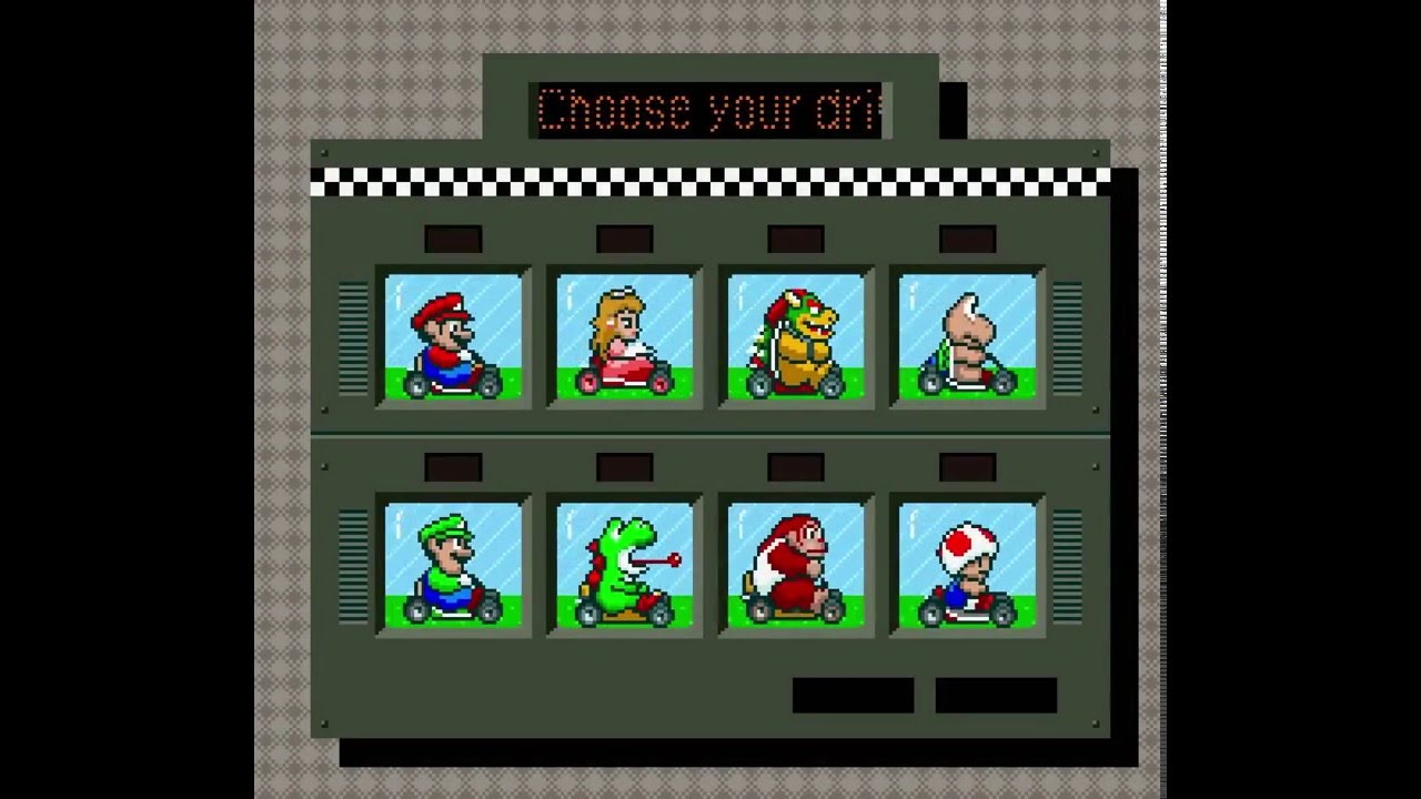 Imagem 8 da seção Os pilotos de Super Mario Kart em Super Mario Kart: O início de um novo gênero