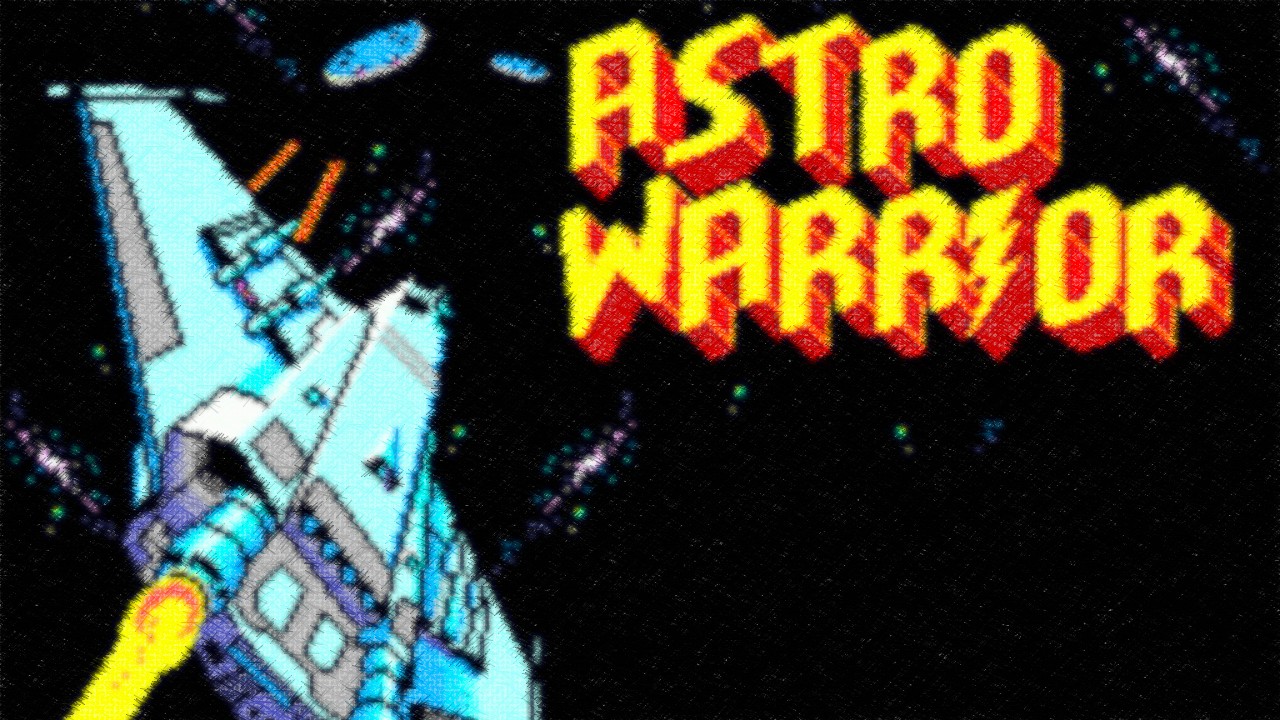 Astro Warrior: Uma boa iniciação no gênero shoot'em up