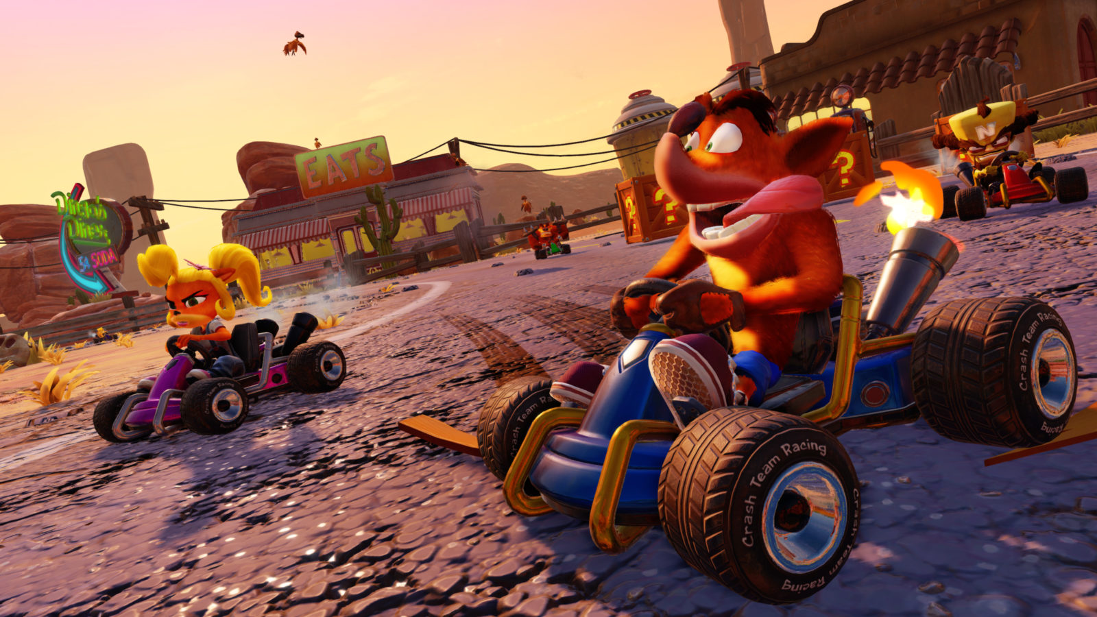 Mascotes e seus jogos de Kart - lista das séries relevantes