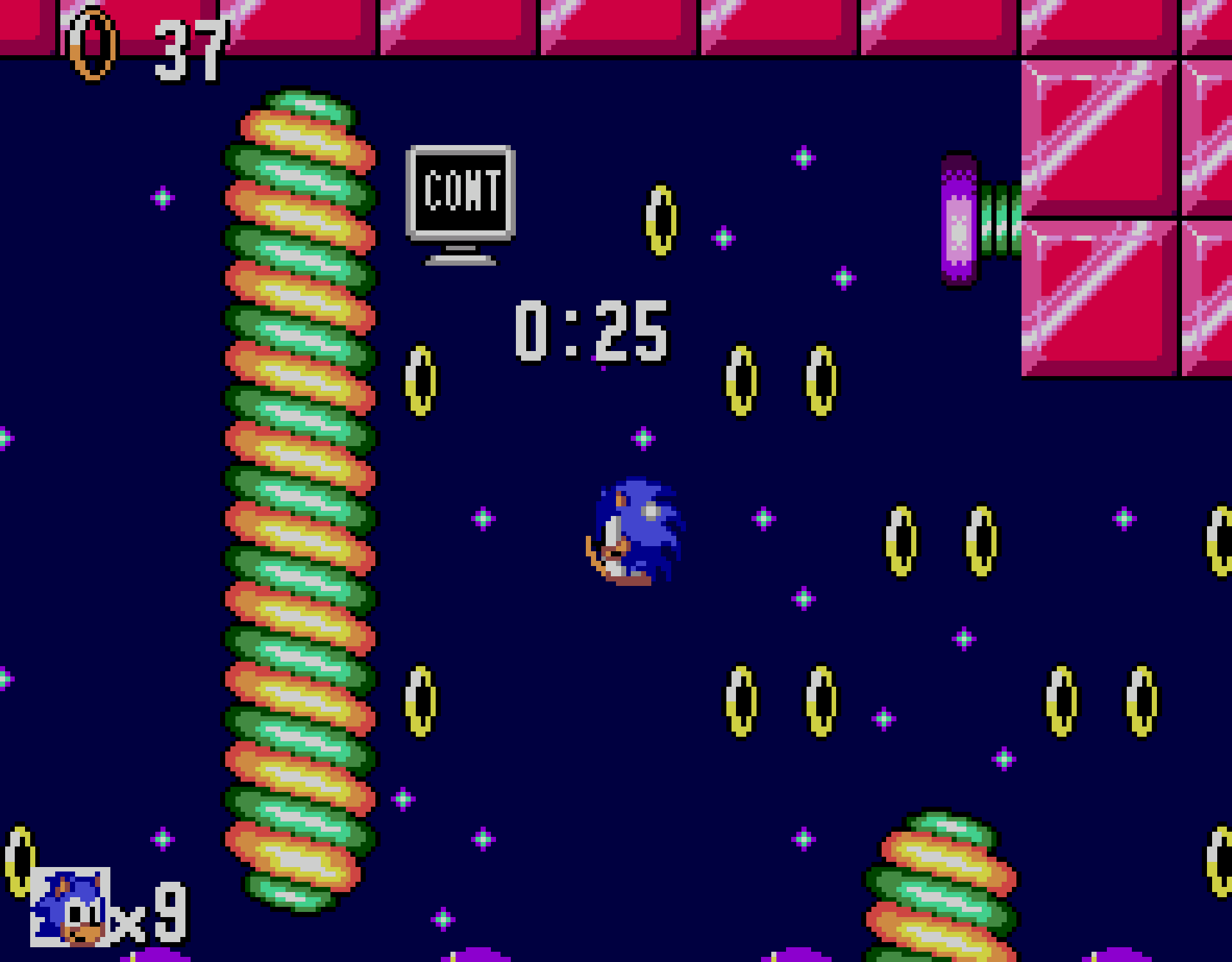 Imagem 10 da seção As Fases de Sonic the Hedgehog para Master System em Sonic the Hedgehog para Master System: uma versão 8-bit ótima e original