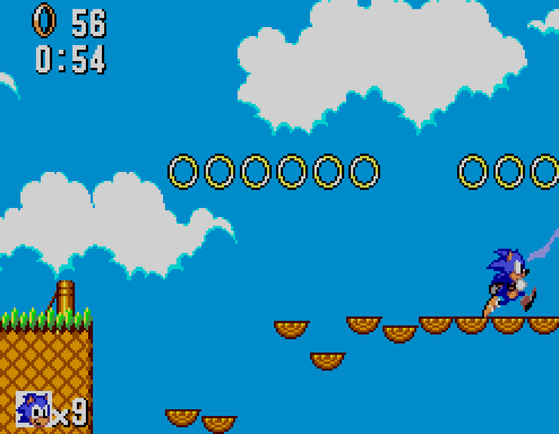 Imagem 13 da seção Análise Técnica em Sonic the Hedgehog para Master System: uma versão 8-bit ótima e original