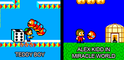 Imagem 7 da seção Enredo de Alex Kidd in Miracle World em Alex Kidd in Miracle World, o grande clássico da memória do Master System