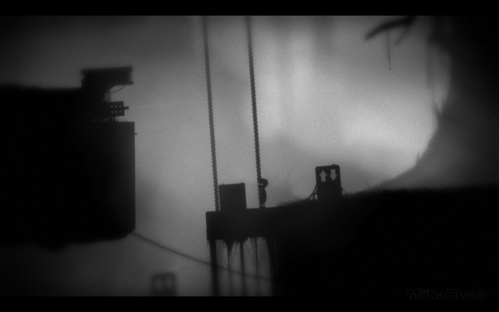 Imagem 1 da seção Análise Técnica em Limbo: Um jogo de plataforma que não é para crianças