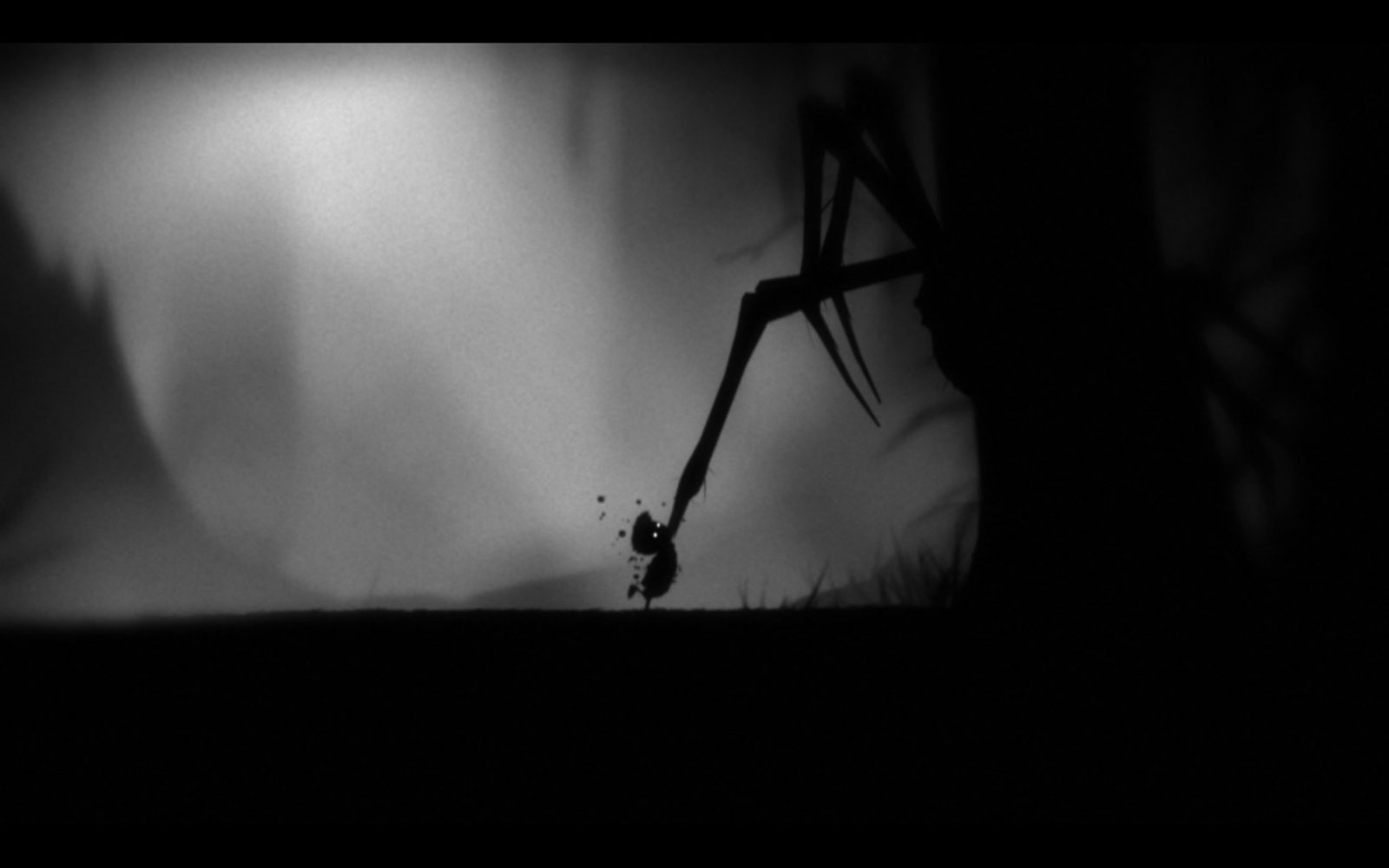 Uma das animações de morte do protagonista de Limbo