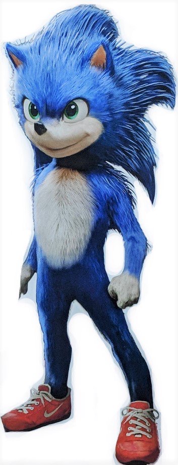 Design de Sonic em Sonic: O Filme é vazado #1