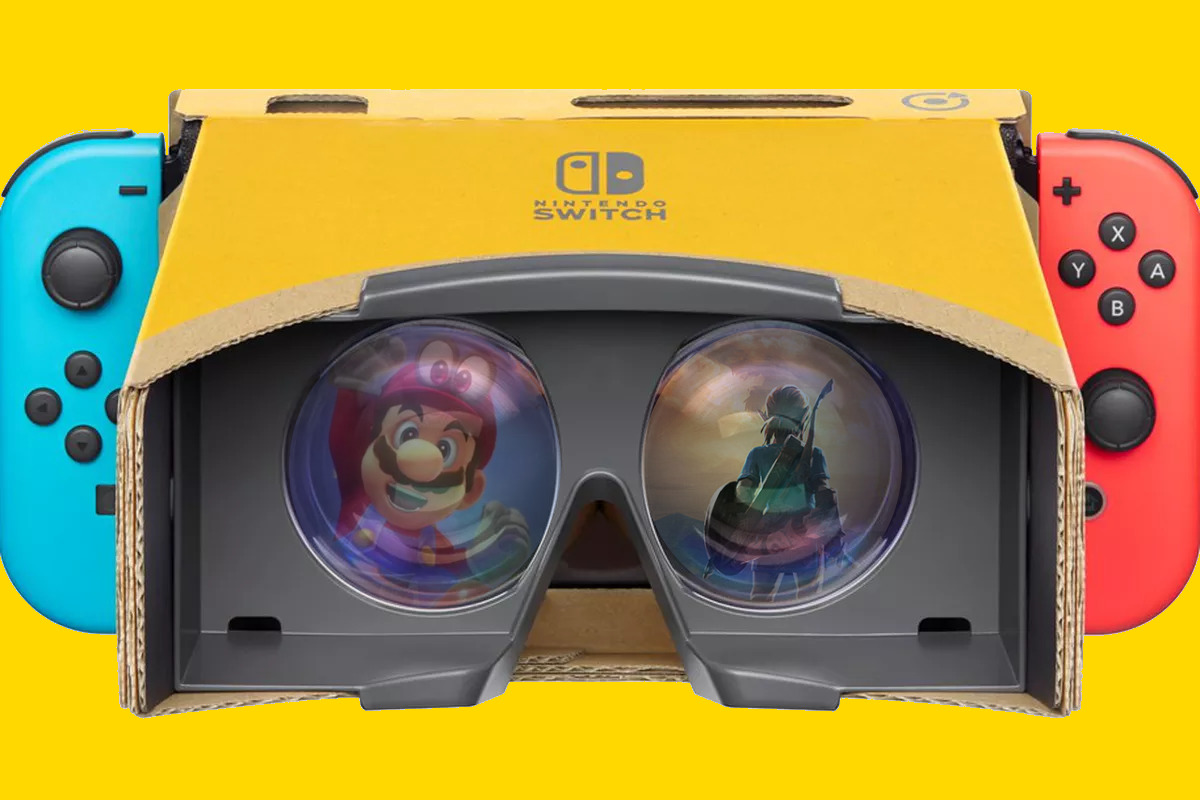Mario Odyssey e Breath of The Wild serão compatíveis com VR