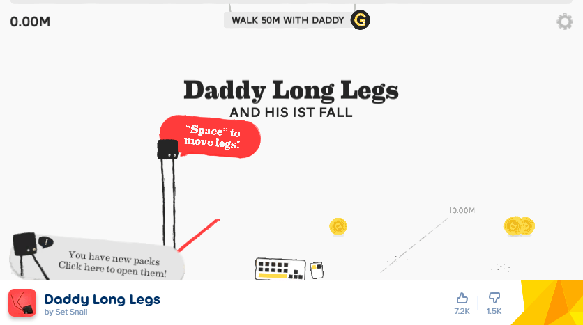 Quer dar umas risadas? Experimente Daddy Long Legs