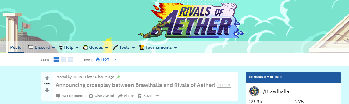 Brawlhalla Reddit