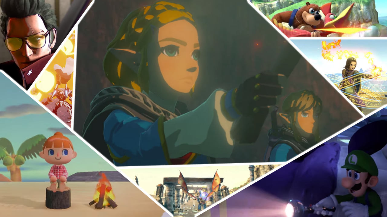 Novo Zelda, Banjo e Dragon Quest em Smash Bros., Animal Crossing e mais na E3 da Nintendo