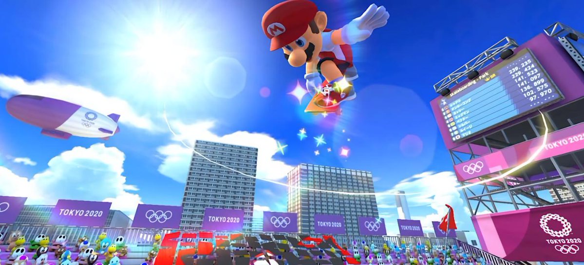 Mais detalhes do novo jogo olímpico de Mario & Sonic 2020 são revelados #8