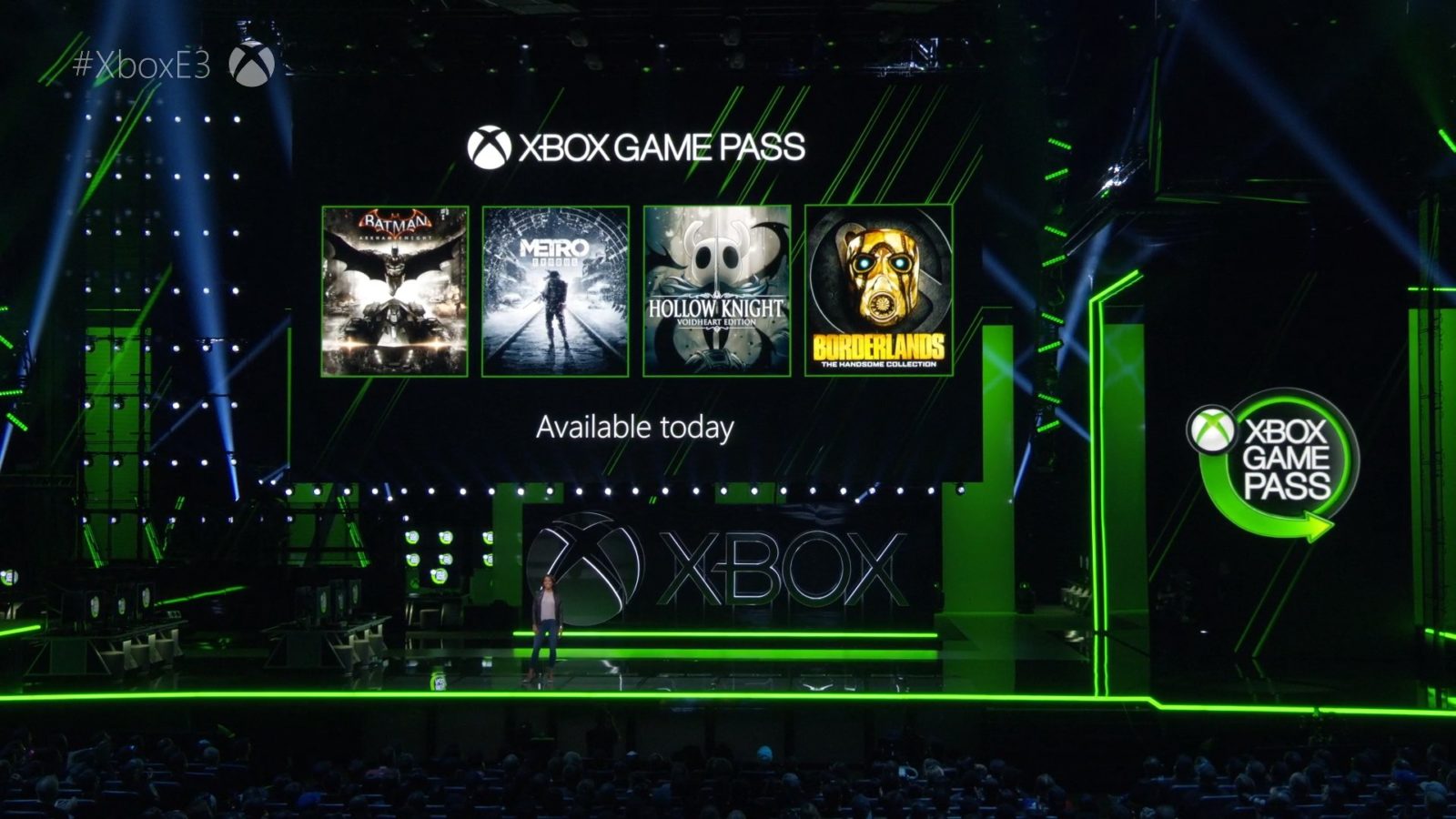 Imagem 1 da seção Novidades da Xbox Game Pass em Keanu Reeves em Cyberpunk 2077, teaser de novo console e mais na E3 da Xbox