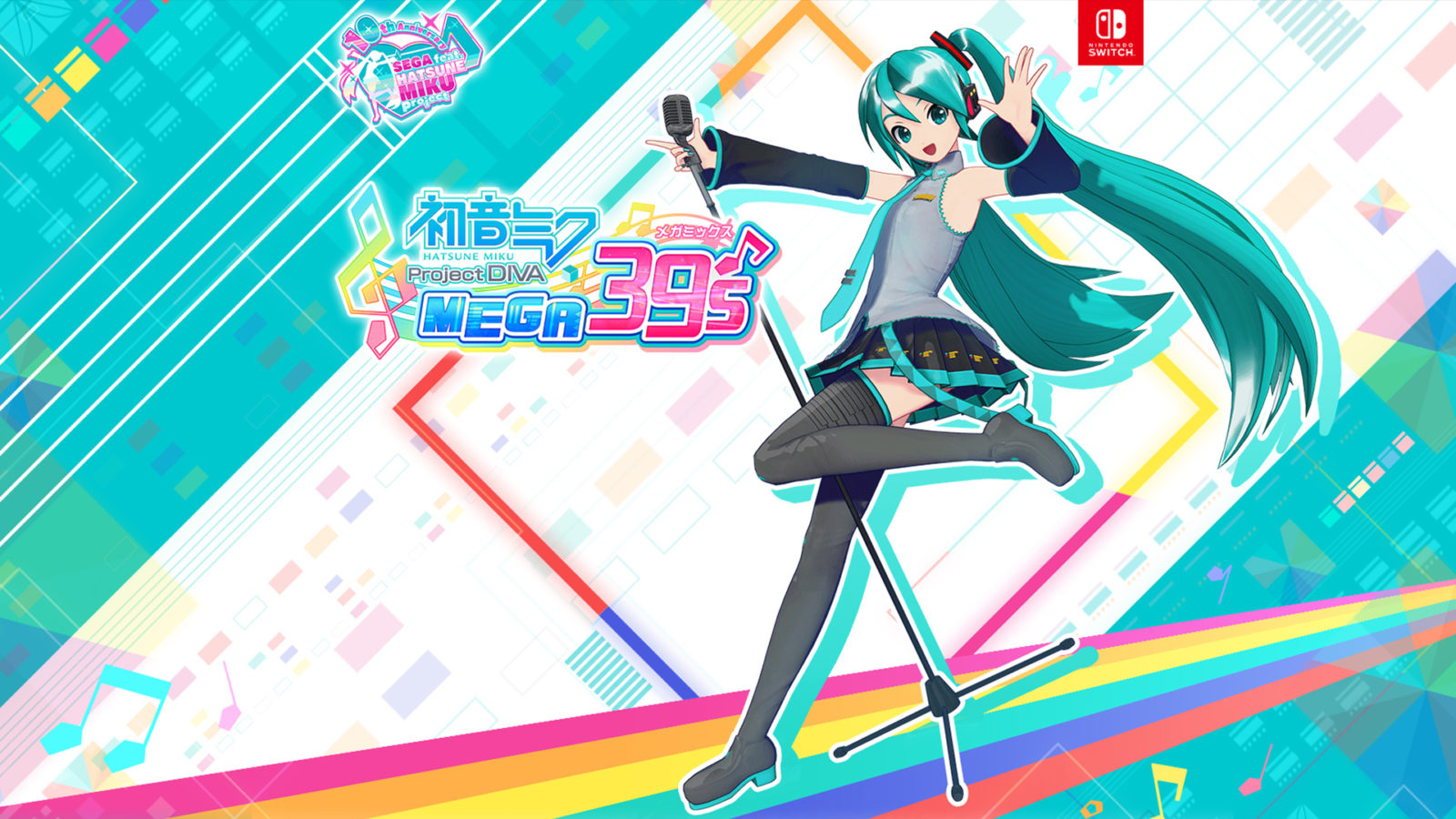 SEGA anuncia Hatsune Miku: Project Diva Mega39’s para Switch