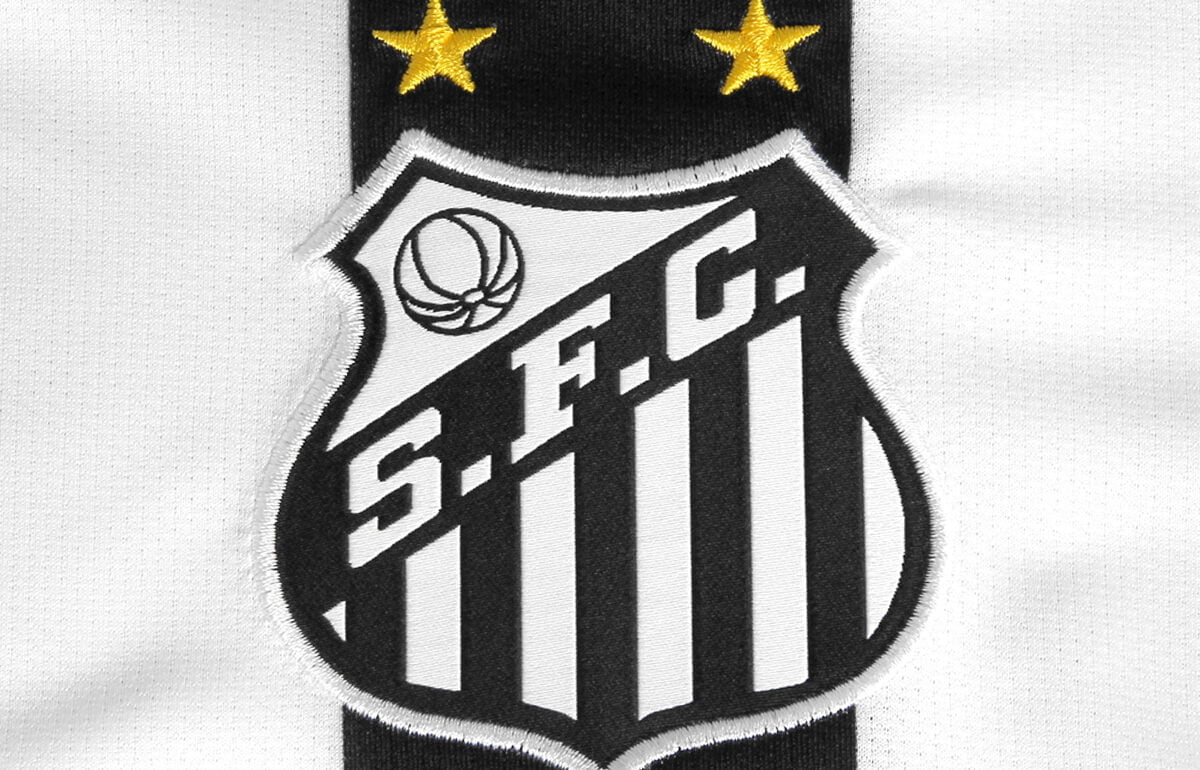 Escudo do Santos. Acervo do Wikimedia Commons.