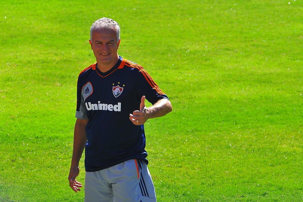 Dorival Jr. em sua passagem pelo Fluminense, em 2013. Acervo do Flickr.