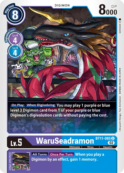 Se os efeitos cumulativos zerarem o DP de um Digimon, ele é deletado.