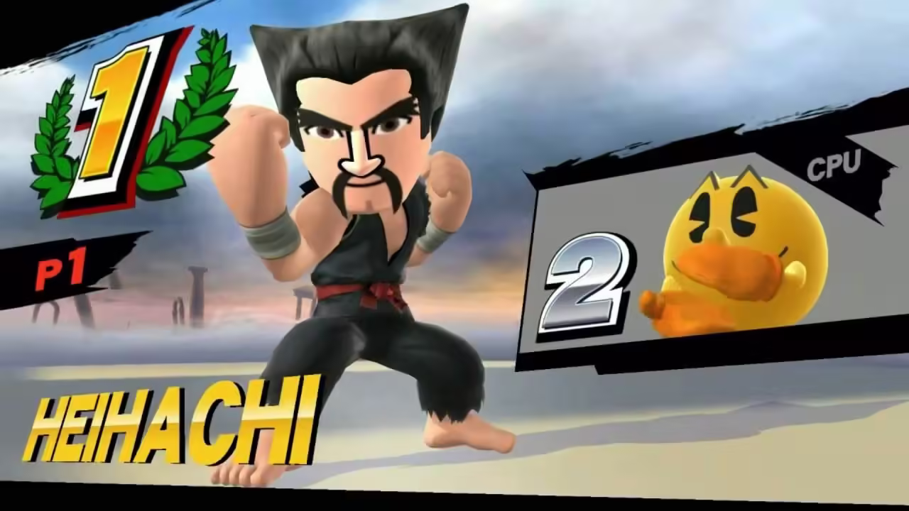 Mii com skin de Heihachi?
